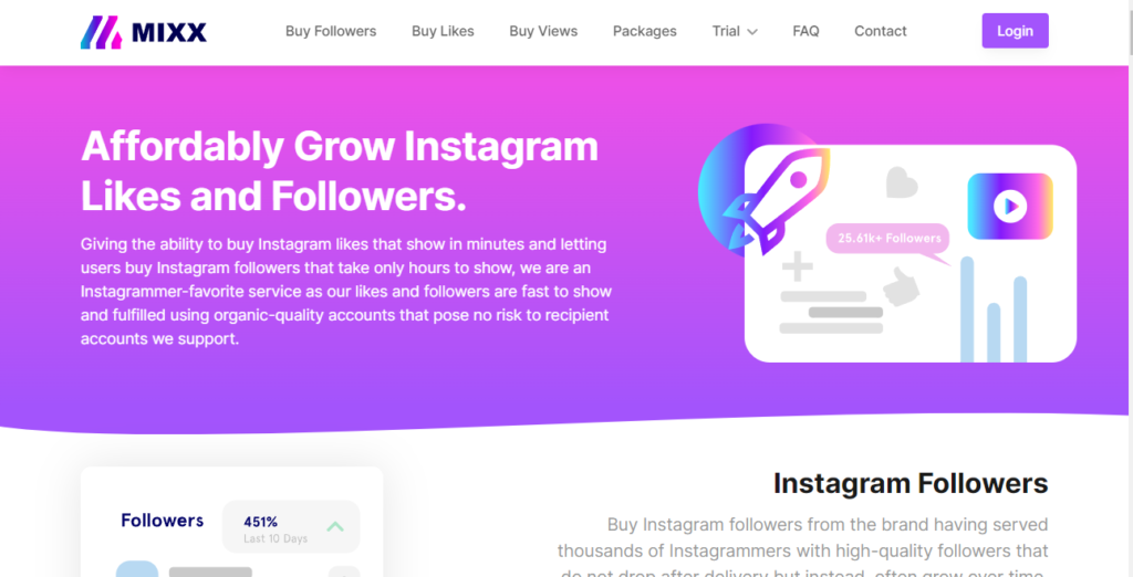 MIXX - Get Instagram Followers Fast and Easy With Mixx.com
